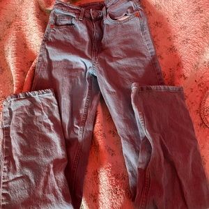 H&M wide leg jeans